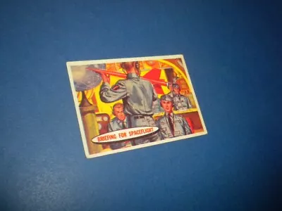 SPACE CARDS #12 Topps 1957 T.C.G. BLUE BACK Trading Card • $20