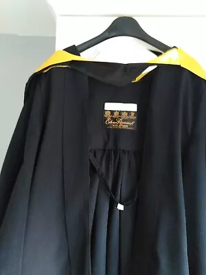 Ede & Ravenscroft Academic Graduation Gown And Hood. • £49.99