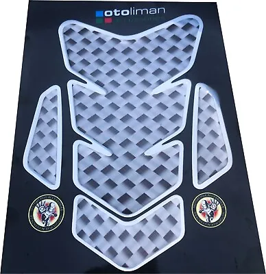 3D Motorcycle Carbon Vinyl Gel Gas Tank Pad Protector Decal And Sticker Tankpad • $7.90