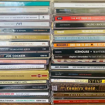 $5.50 • Buy CD Albums - 180 Various Titles (You Choose) - 60's 70's 80's 90's Pop Rock Indie