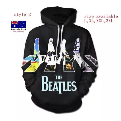 The Beatles Abbey Road Lonely Hearts Jumper Hoodie • $39.99