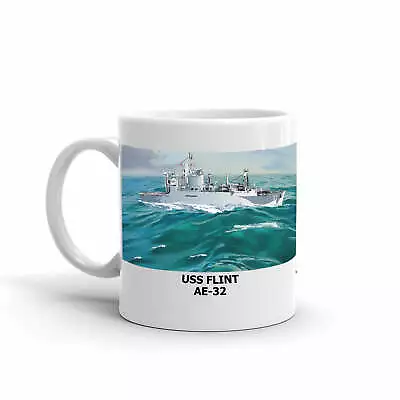 Navy Emporium USS Flint AE-32 Coffee Cup Mug • $24.99