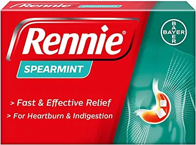 £16.55 • Buy Rennie Heartburn Indigestion Stomach Acid Reflux Fast Effective Relief 72 Tabs
