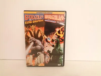 1998 Toho Godzilla Vs King Ghidorah Godzilla And Mothra The Battle For Earth DVD • $44.99