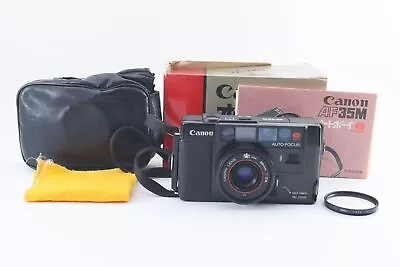[MINT In Box Case] Canon AF35M Autoboy Black Point Shoot 35mm Film Camera JAPAN • $339.06