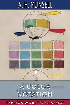 A Color Notation (Esprios Classics) By A.H. Munsell (English) Paperback Book • $17.58