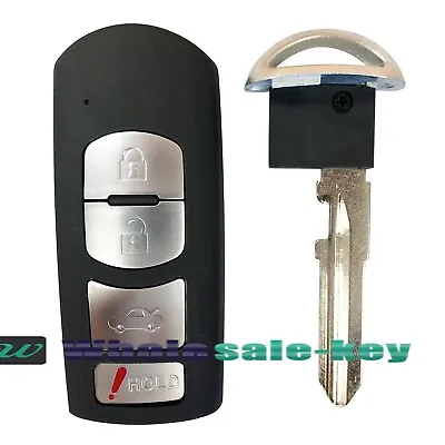 For 2014-2018 MAZDA 6 3 SMART KEY FOB REMOTE TRANSMITTER WAZSKE13D01 • $29.93