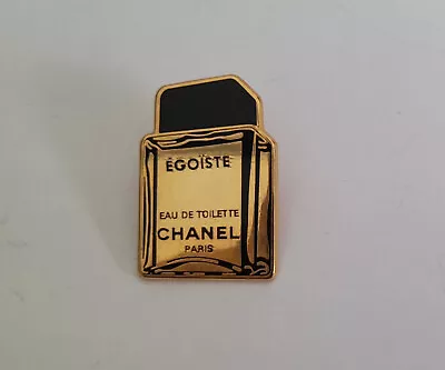 Chanel Pin's Egoistic Replica Eau De Toilette Metal Dore Perfumes • £15.41