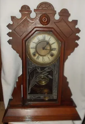 Antique Kitchen Clock Waterbury Mantle/shelf • $130.67