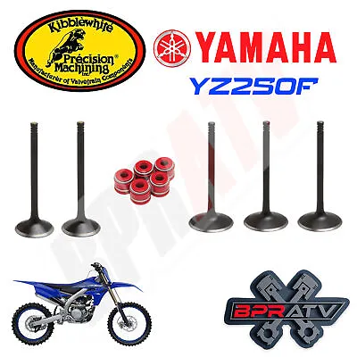 Yamaha YZ250F YZ 250F Stock Size Kibblewhite Intake Exhaust Valves Seals Set Kit • $219.98