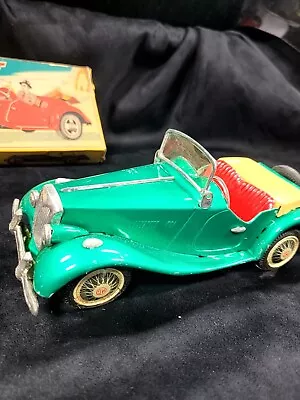 Vintage Friction S-1018 Midget Toy Car Japan In Original Box All Pieces Intact • $100