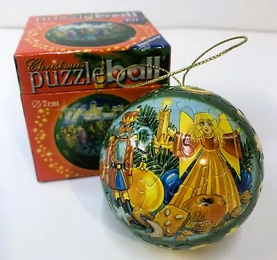 Ravensburger 3D Christmas Puzzle Ball Ornament 60 Pieces 2008  Ornament • $9.99