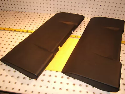 Mercedes 95-99 W140 SEDAN S600 AMG Rear Seat Deck Leather Wrapped Black 2 Covers • $579