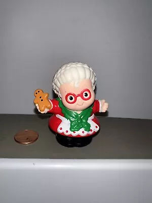 Fisher Price Little People Christmas Mrs Claus Gingerbread Cookie • $5.95