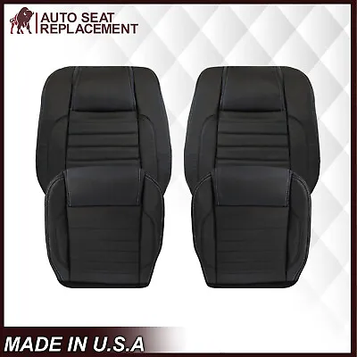 2010 2011 2012 2013 2014 Ford Mustang GT Leather Replacement Seat Cover Black • $299.83