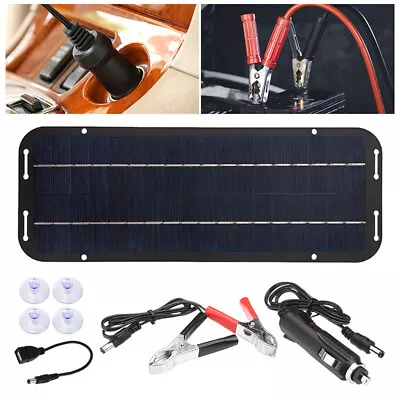 6W 5V Mini Solar Panel Waterproof Lightweight USB Solar Charging Panel Outdoor • $22.82