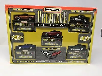 Matchbox Premiere Collection Corvette Set Limited Edition Set Of 5. 34359-6 • $21.99
