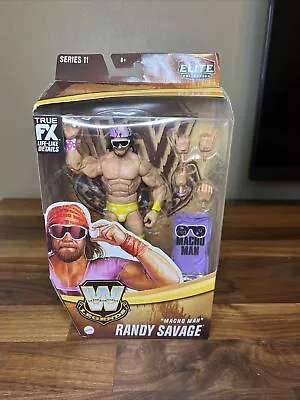 Mattel WWE Legends:  Macho Man  Randy Savage Series 11 Elite Chase Yellow • $50