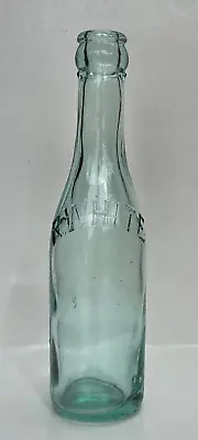 R. White Aqua Glass Mineral Bottle • £5