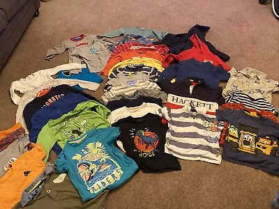 Huge Bundle Of Boys Clothes Bundle 4-5 Years • £21