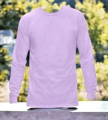 COMFORT COLORS Orchid T-shirt Blank Solid Heavyweight Unisex Long Sleeve 6014 • $8.99