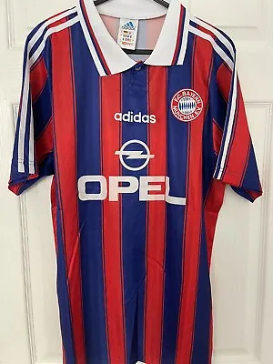 £14.80 • Buy Large Adidas Bayern Munich Muchen Home Shirt - 1995-96-97 Season