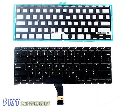 100% New Apple Macbook Air A1370 11  US Keyboard Backlight 10 11 12  • $19