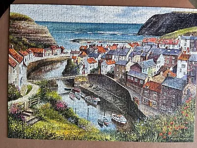£3.99 • Buy 1000 Piece Gibsons Jigsaw - Staithes (By Terry Harrison)