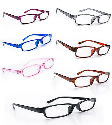 £4.99 • Buy Women Men READING GLASSES +0.5 +1.0 +1.5 +2.0 +3.0  Eyeglasses  Slim Frame
