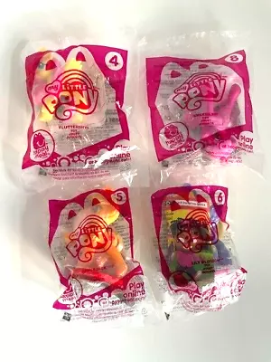 2012 Lot Of 4 My Little Pony McDonald’s Happy Meal Toys New In Bags. 4 5 6 8 • $9.99