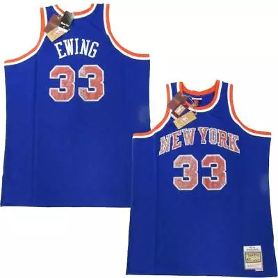 91-92 Patrick Ewing #33 Knicks Mens Mitchell & Ness Swingman 75th Diamond Jersey • $99.99