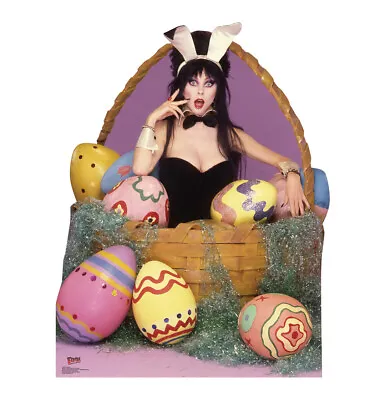 Elvira Easter Bunny  Lifesize Standup Standee Cardboard Mistress Dark Prop • $39.90
