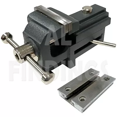 Watchmakers Precision Bench Vice 35mm Jaw All Steel Mini EXCELLENT QUALITY • $193.67