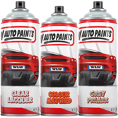 Car Paint Spray Aerosol - Peugeot Ktb Gallium Silver - 107 108 308 3008 4007 207 • £6.50