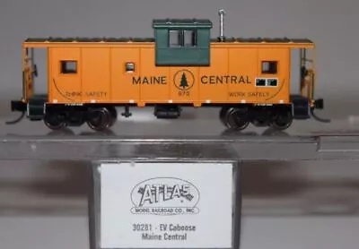 Atlas 30281 N Scale Maine Central EV Caboose #670 EX/Box • $19.26