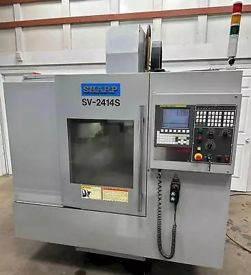 2010 Sharp SV-2414S CNC Vertical Machining Center 24 X12 X18  8K Cat40 20 ATC • $19500