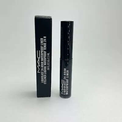 $19.98 • Buy MAC Liquidlast 24 Hr Waterproof Liner WET ROAD EyeLiner New In Box Free Shipping