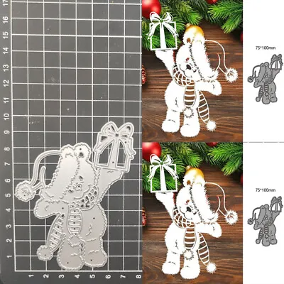 Animal Bear Metal Cutting Dies Scrapbooking Paper Craft Mould Embossing Stencils • $6.75