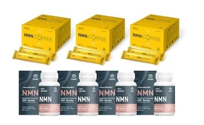 $688 • Buy 【Christmas Only】4 X IHealth NMN,NAD+ Booster, 60x150mg + 3 X NMN Coffee