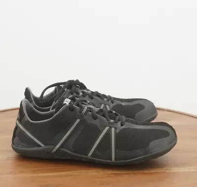 Xero Mens Speed Force Barefoot Shoes Minimalist Black Synthetic Size 9.5 • $34.95