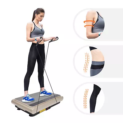 Whole Body Vibration Machine Full Body Exercise Platform With 99 Levels + Remote • $107.35