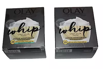 OLAY Total Effects Whip Light As Air Finish Lot Of 2 In Box Check Pictures • $19.99
