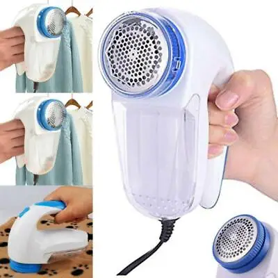 £15.19 • Buy Electric Lint Remover Clothes Bobble Fluff Shaver Debobbler Battery Operated New