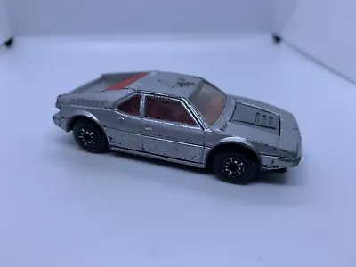 Matchbox Superfast - BMW M1 Silver - Diecast - 1:64 - USED • £2.25