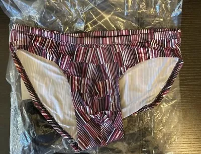 JOCKEY Men's Elance Microfiber Bikini Briefs - 2-Pack - Multicolor - M(32-34) • $20
