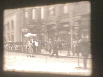 16mm Home Movies New York City 1929 Streetcars Movie Marquis Traffic 100’ • $11.11