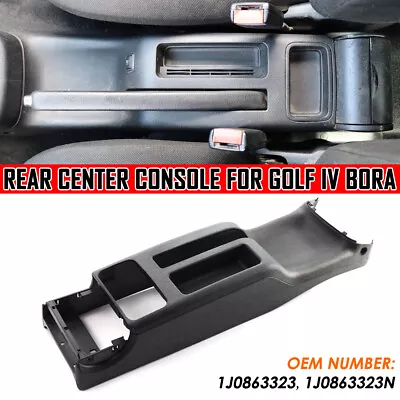 For Volkswagen Jetta Golf IV Bora Rear Center Console Cup Holder Black 1J0863323 • $48.92