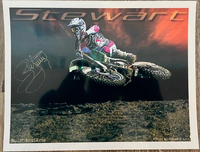 $49.99 • Buy James Bubba Stewart Supercross Motocross Autographed Signed Custom Photo 8 X 10 