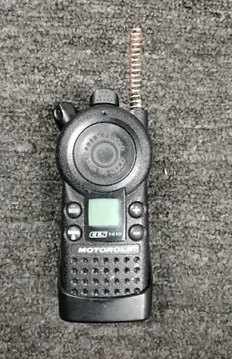 Motorola CLS1410 4 Channel UHF Two Way Radio *READ DESC* • $29.98