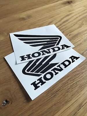 Honda Wings X2 Motorcycle Honda Tank Vinyl Decals Stickers Fireblade Cb650r 1000 • £4.49